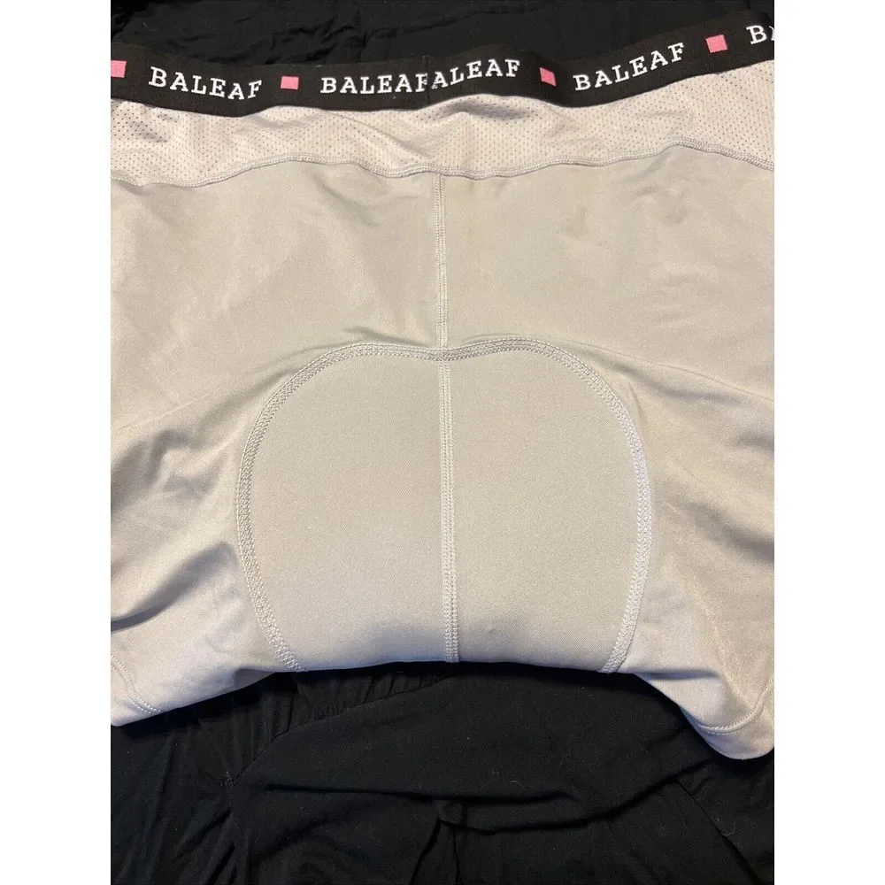 BALEAF Cycling Padded Shorts Mesh Road  Peleton High Waist Stretch‎ Large